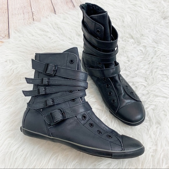 converse multi strap boots